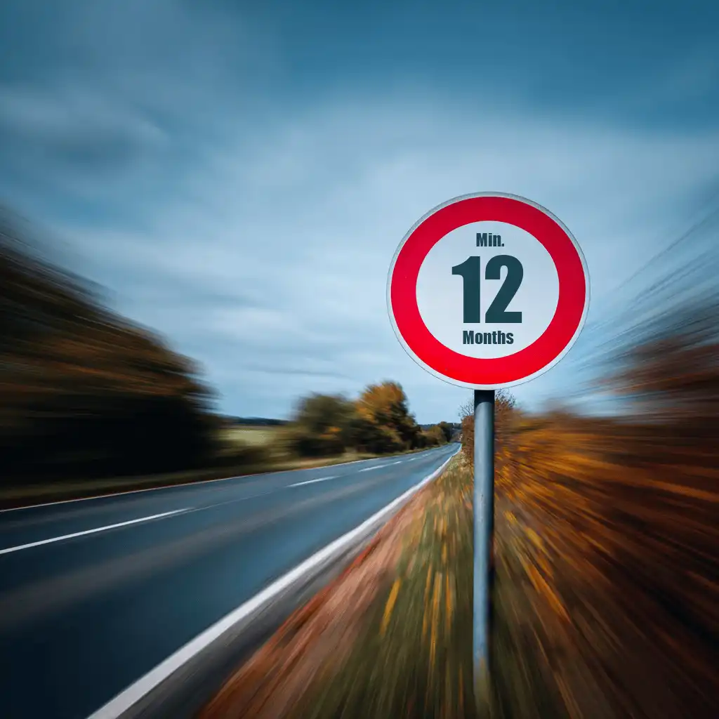 Minimum 12 Months Van Subscription Icon